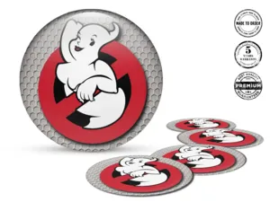 Rim Stickers for Cars Domed Emblem Edition